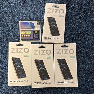 NEW iphone 12 Pro Max Glass screen protector & Lens shield